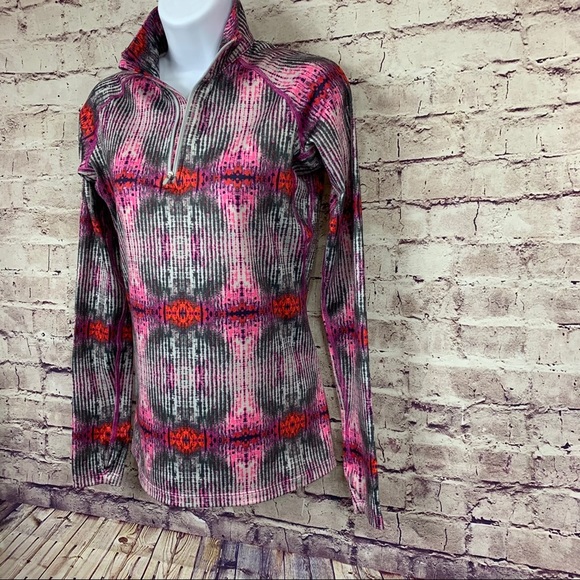 Nike Pro Combat Multicolor 1/4 Zip Jacket - Picture 5 of 10